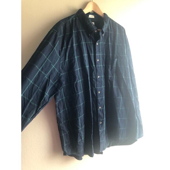 New j.Crew Brushed Twill Classic Button Down Shirt Multi Color Size XXL Mens - Picture 3 of 11